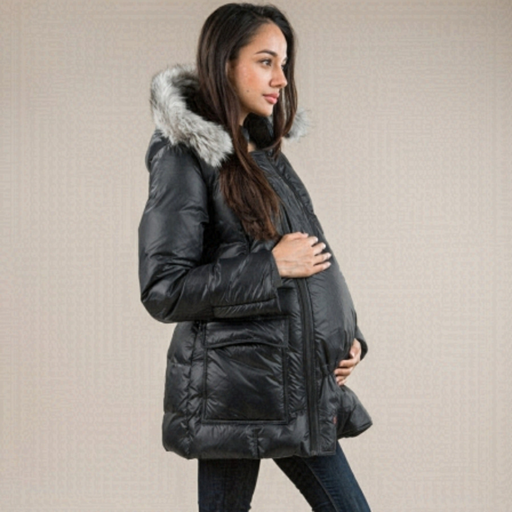 Maternity coat, THE M coat, convertible down coat Size XL